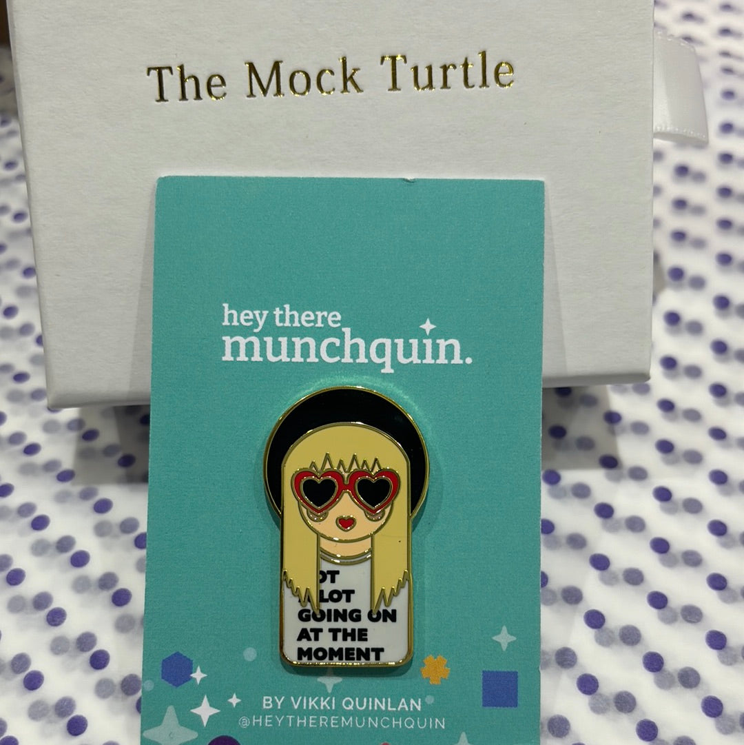 Little Icons Cute Hard Enamel Pin - Taylor