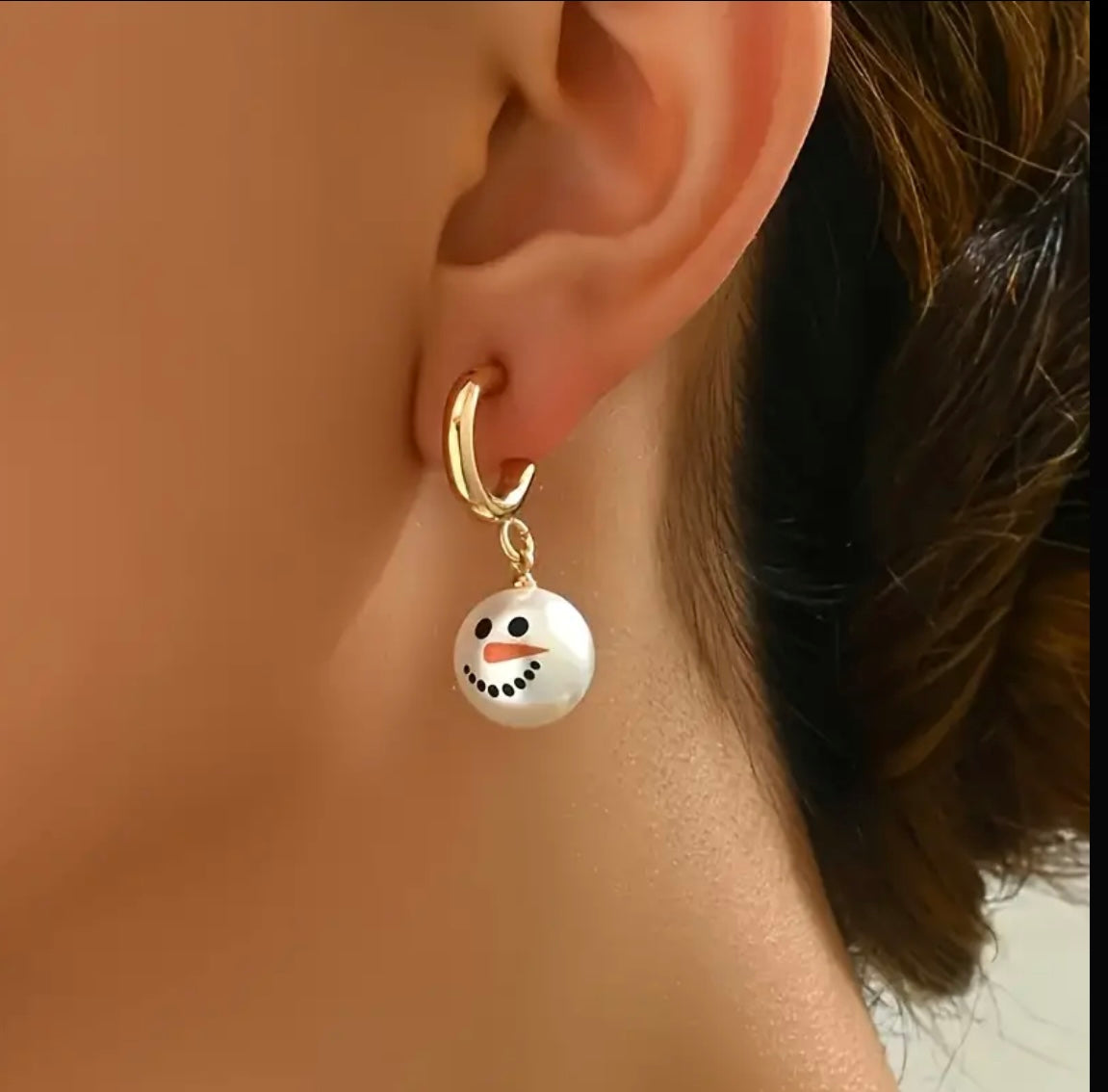 Super Cute 🥰 Snowman Earrings