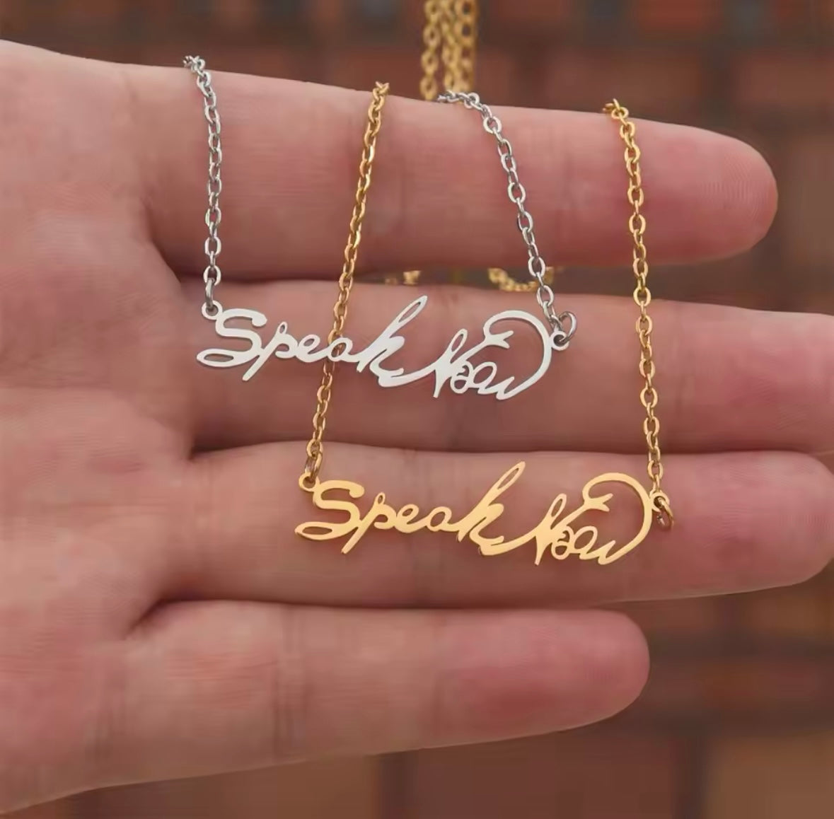 Taylor Swift Necklaces - Gold