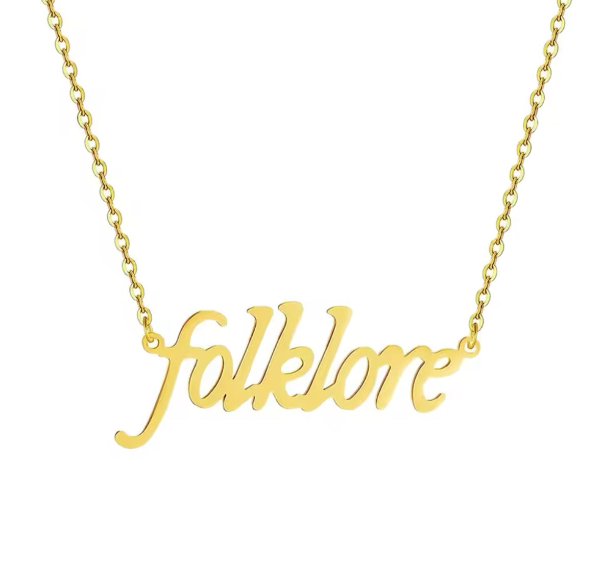 Taylor Swift Necklaces - Gold