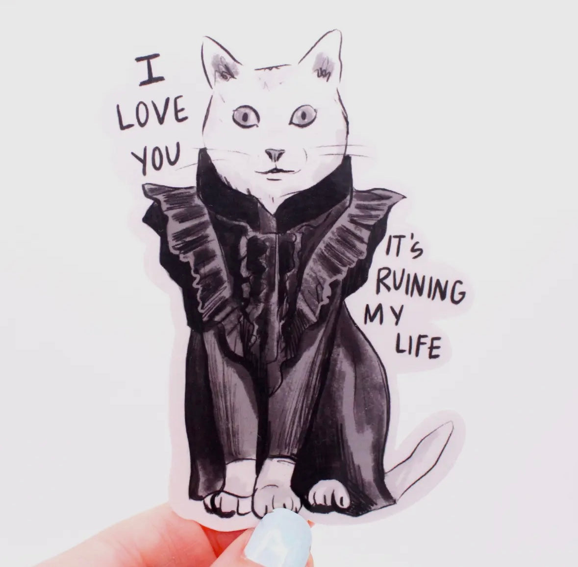 Fortnight Cat Vinyl Sticker