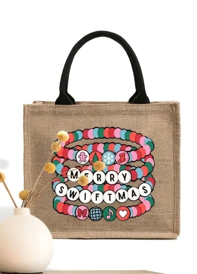 Merry Swiftmas Canvas Tote Bag