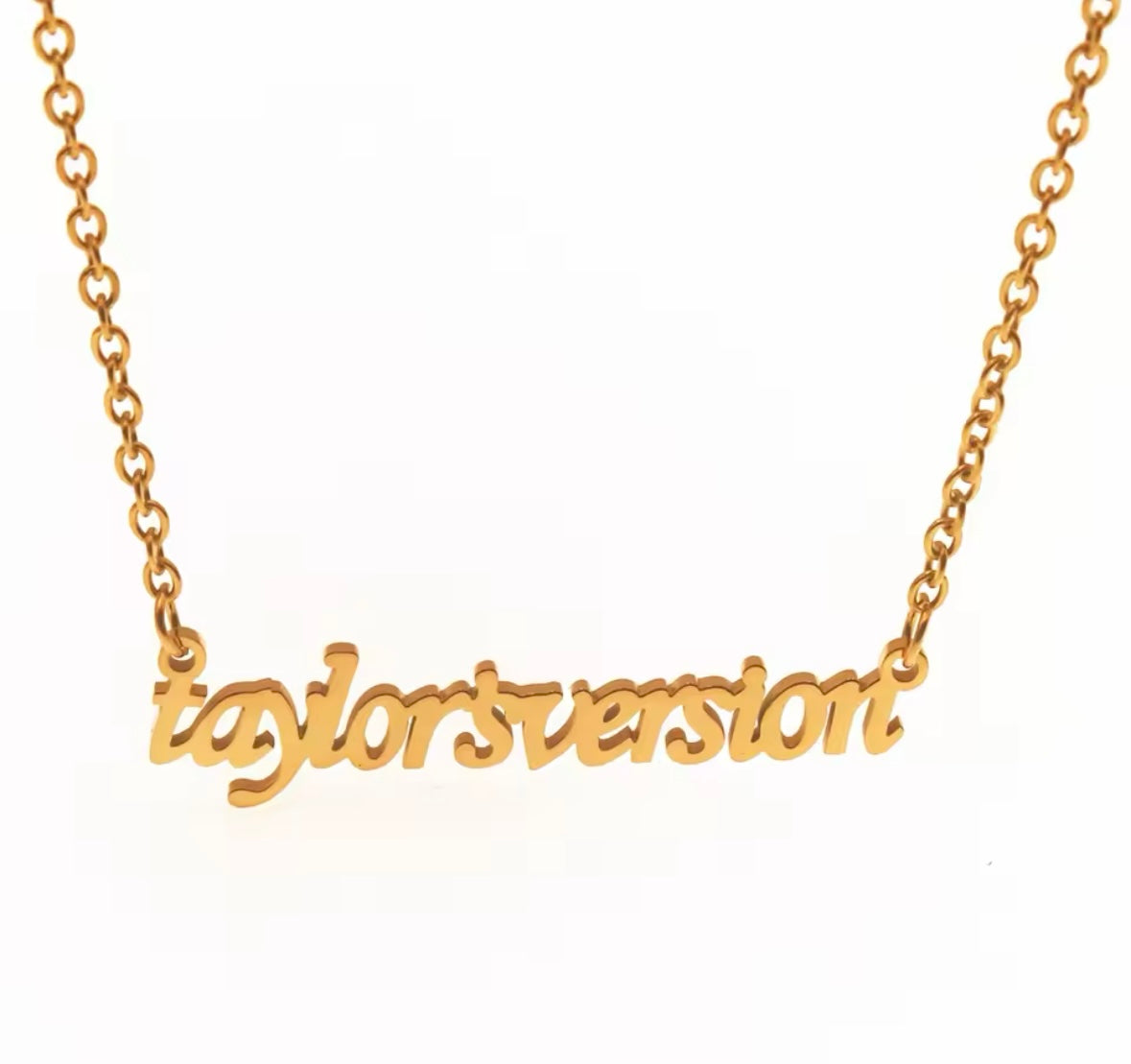 Taylor Swift Necklaces - Gold