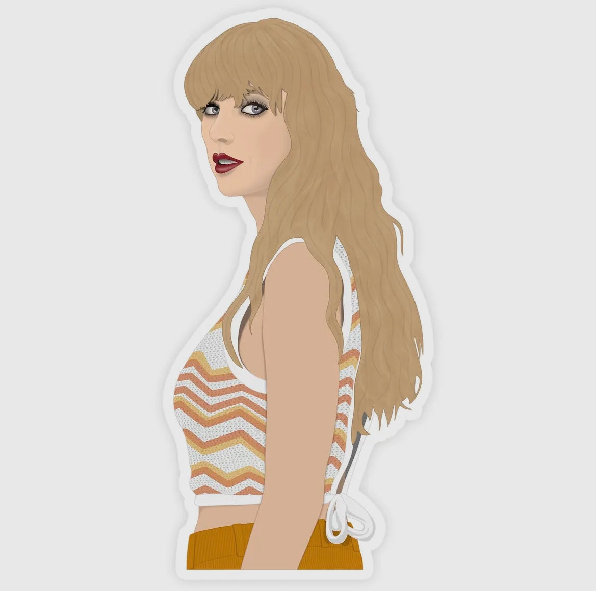 Taylor Swift Vinyl Sticker - Anti Hero