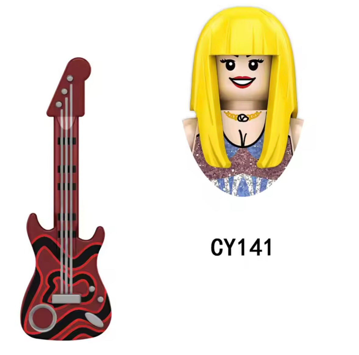 New Taylor Swift Building Blocks With Guitar