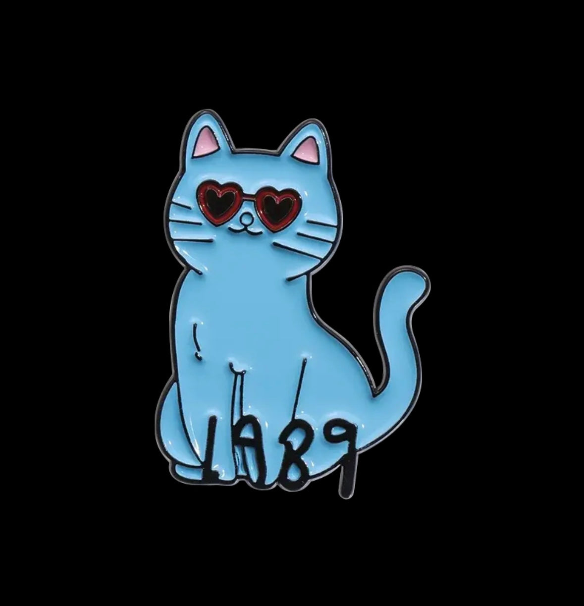 Taylor Inspired Cats Enamel Pin
