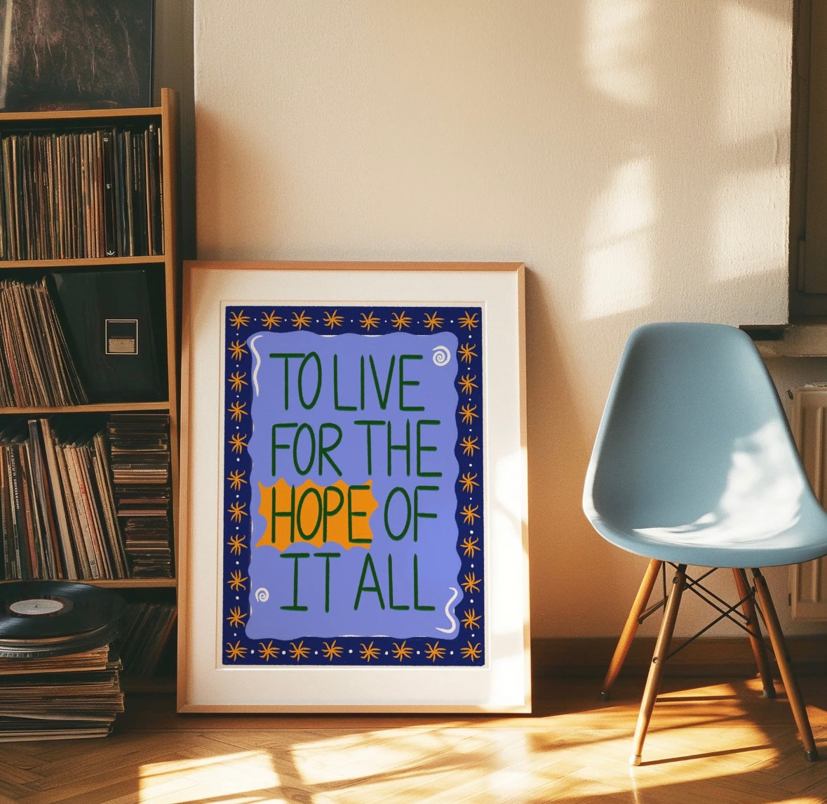 August - Taylor Swift Inspired - A3 Print