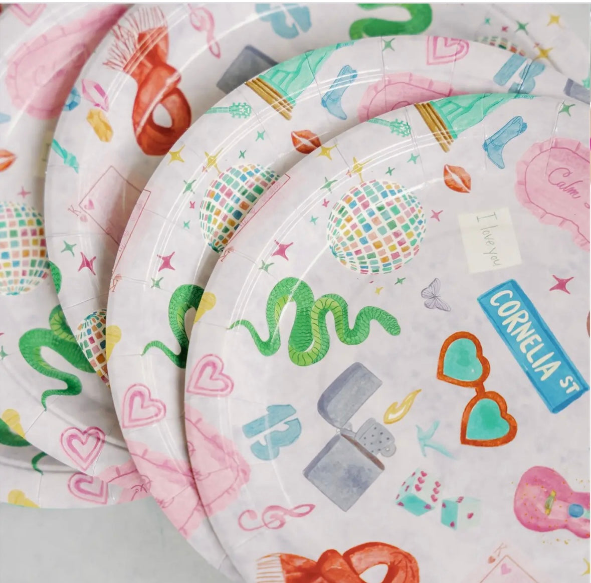 Taylor Swift Paper Plate Pack