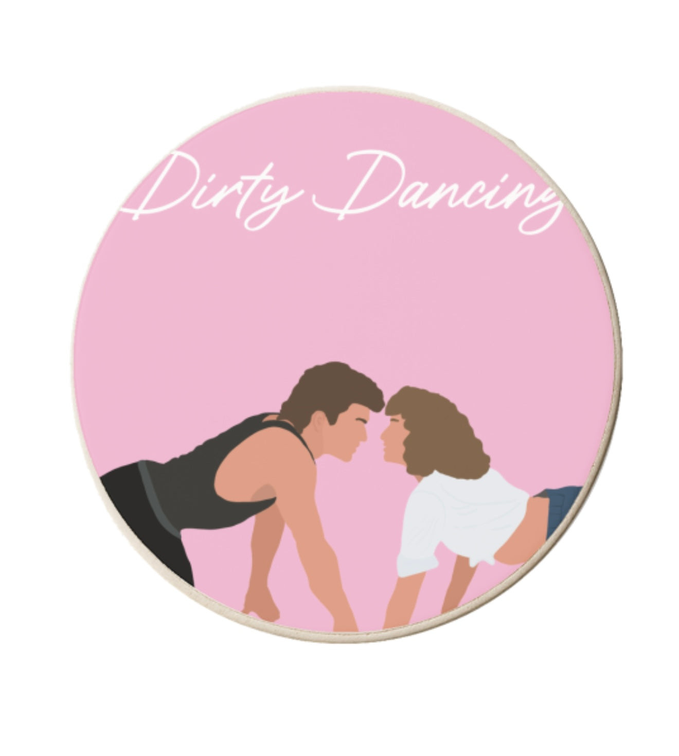Round Ceramic Coaster - Dirty Dancing