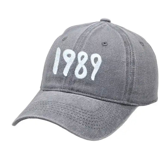 Taylor Swift 1989 Baseball Cap - Grey