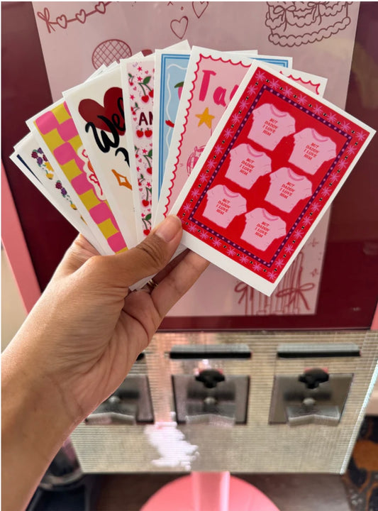 Totally Random Mini TS Print From Our Vintage Vending Machine