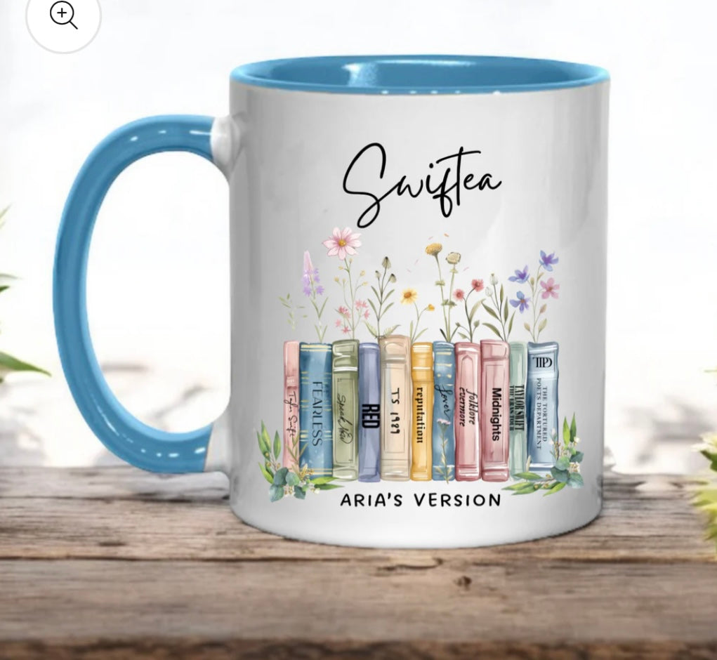 Personalised Swiftea Ceramic Mug - Perfect Teacher Gift 💝