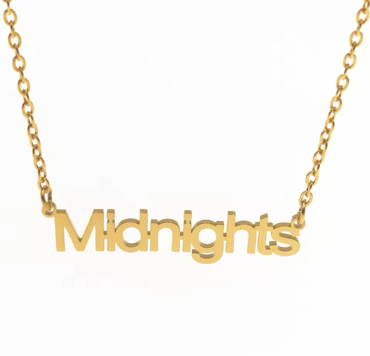 Taylor Swift Necklaces - Gold