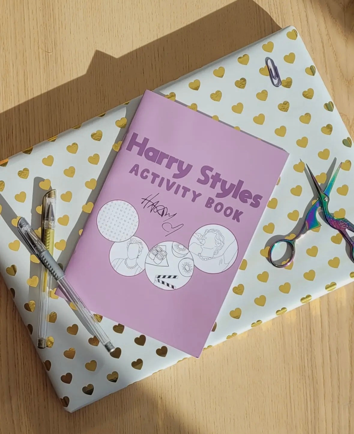 Harry Styles Activity Book