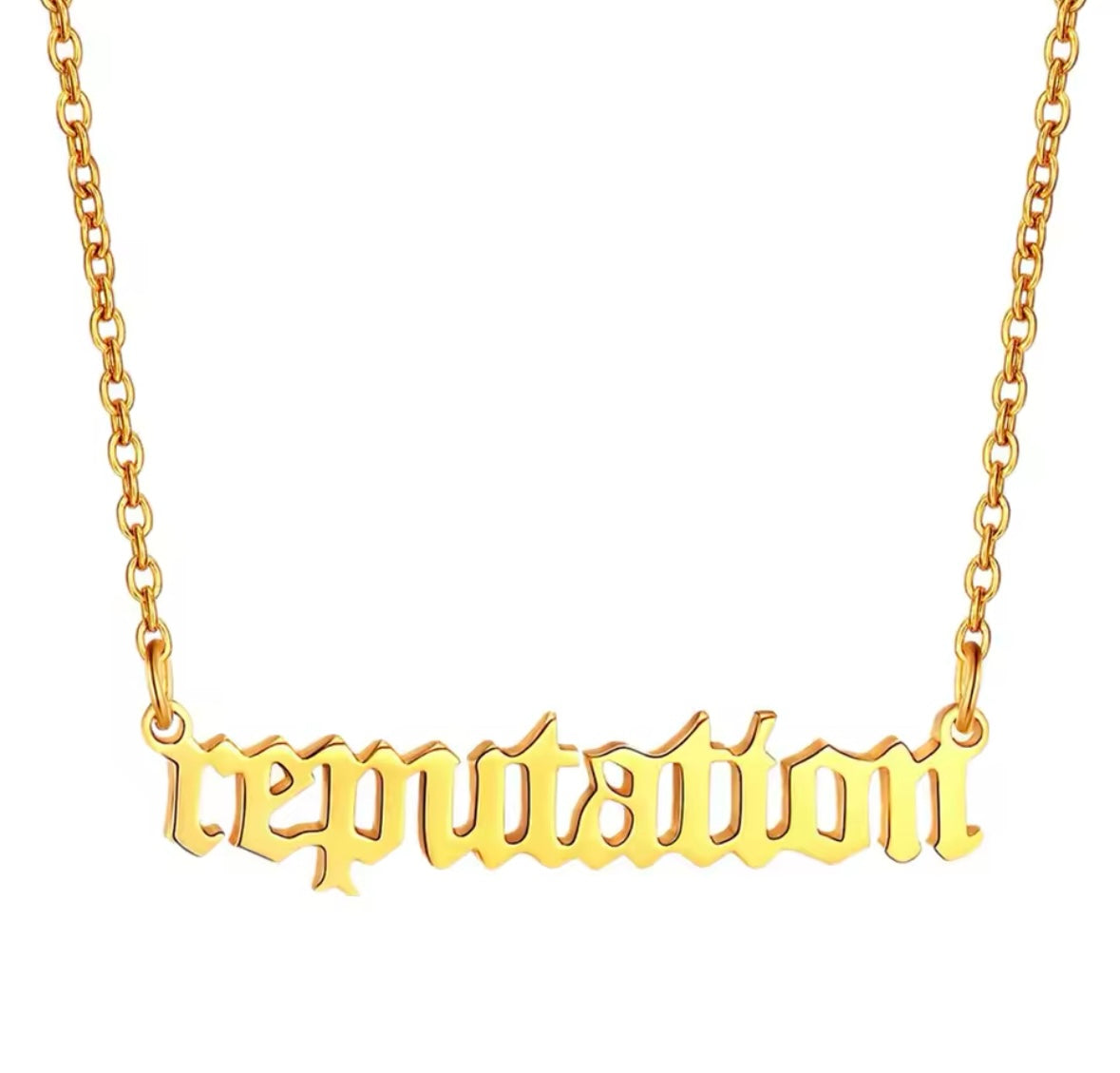 Taylor Swift Necklaces - Gold