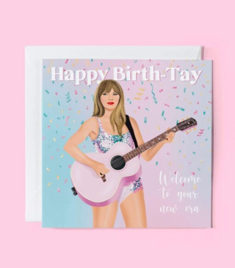 Swiftie Birthday Card