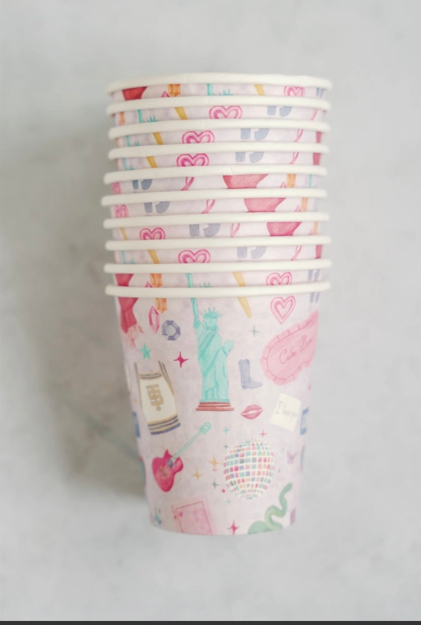 Taylor Swift Paper Cup Pack