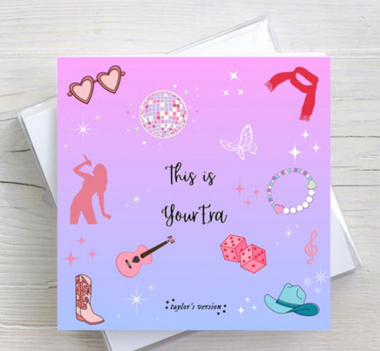 This Is Your Era Greetings Card
