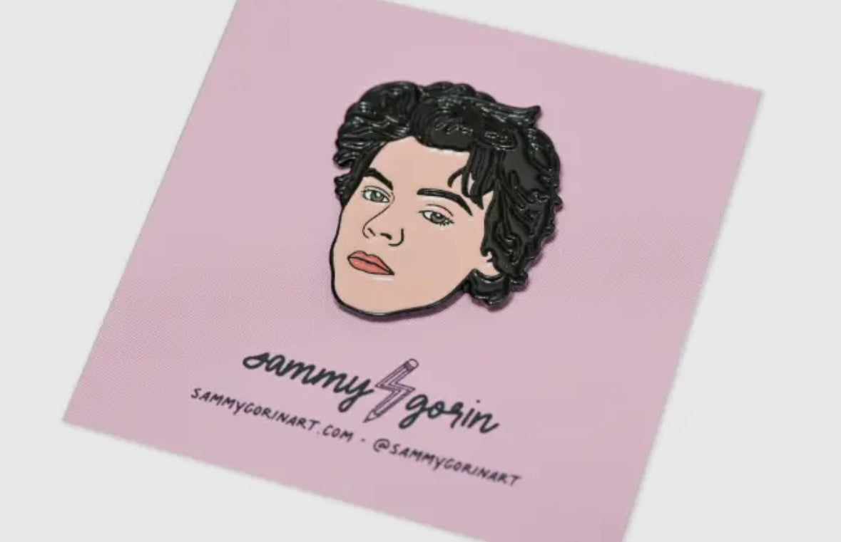 Harry Styles Enamel Pin