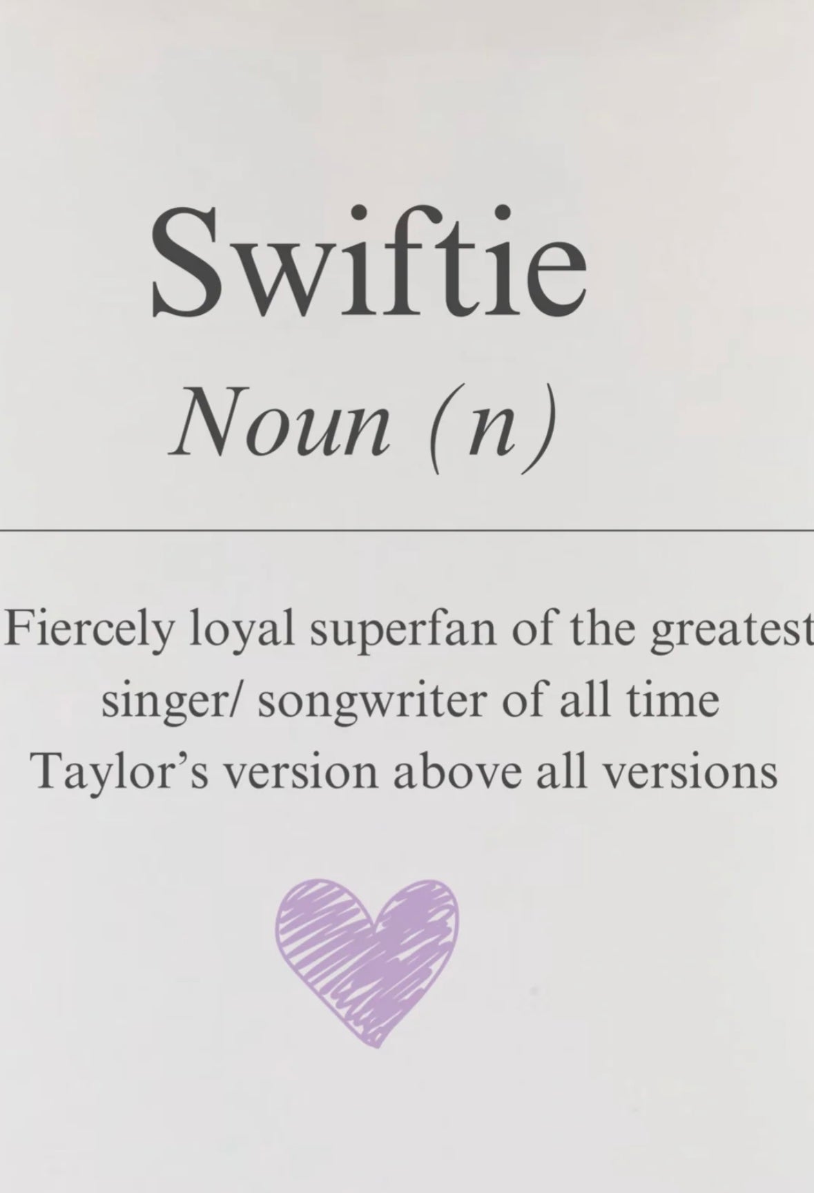 Swiftie Dictionary Mug