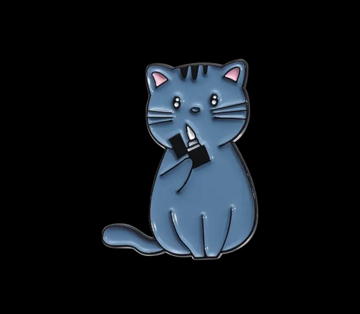 Taylor Inspired Cats Enamel Pin