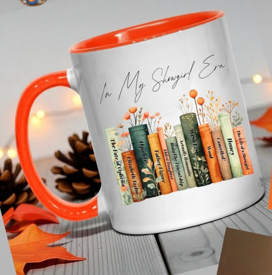 Showgirl Era- Taylor Inspired TS12 Album as Books Mug