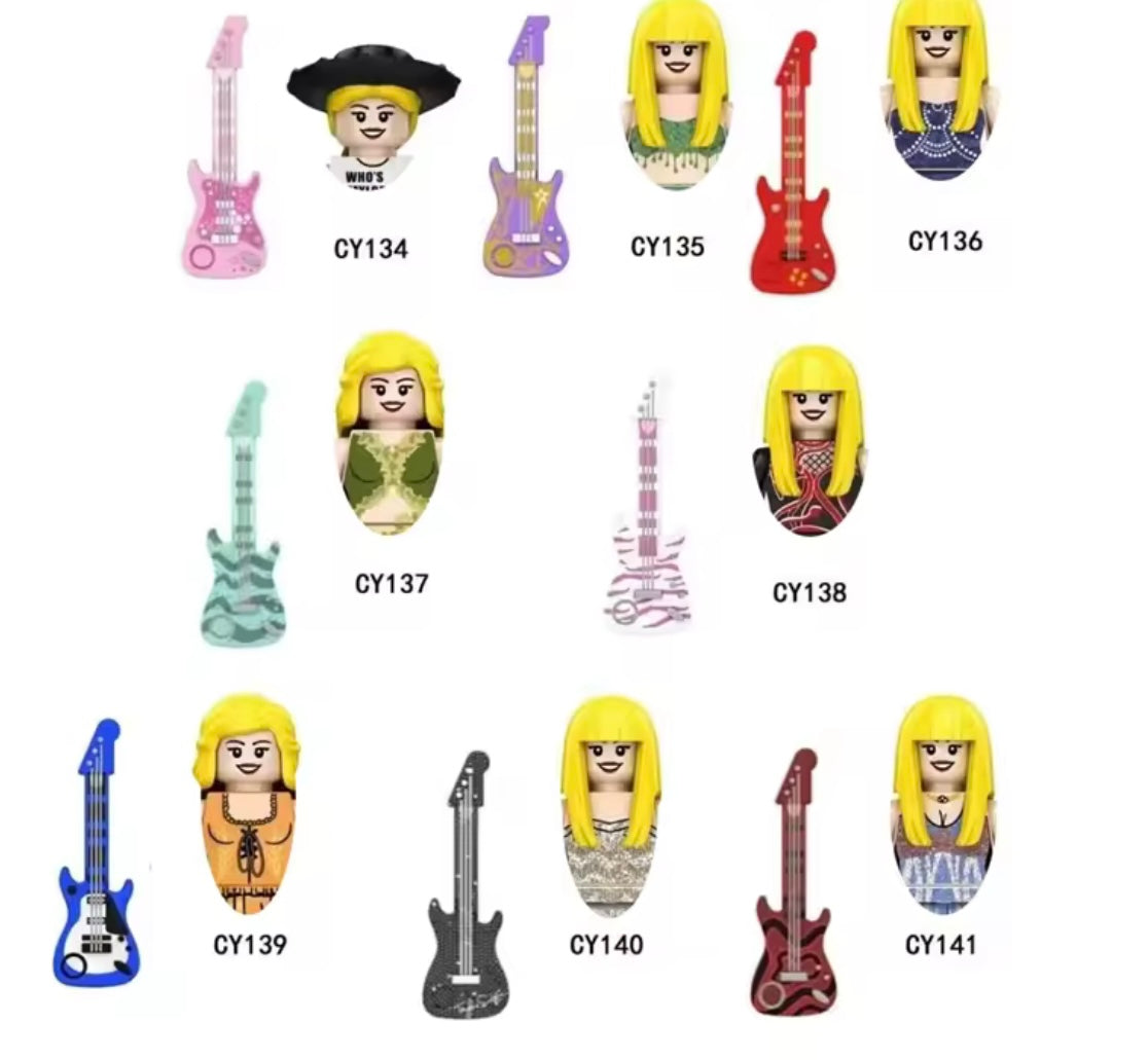 New Taylor Swift Building Blocks With Guitar