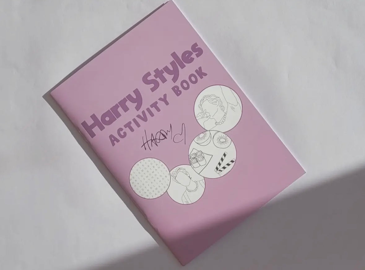 Harry Styles Activity Book