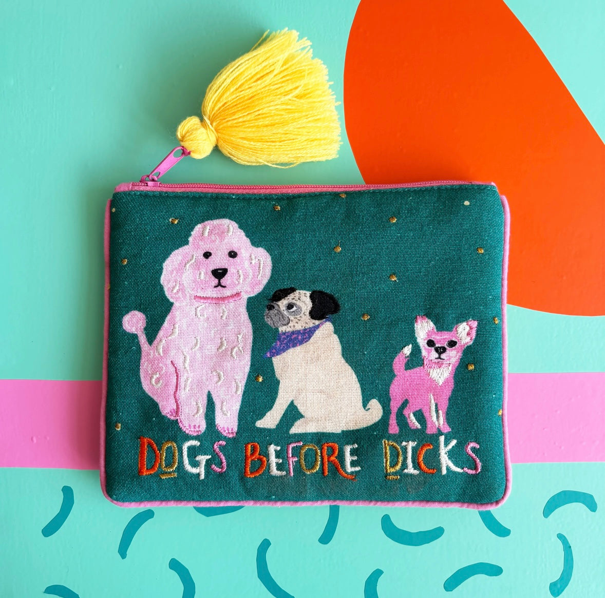 Dog House 'Dogs Before Dicks' Pouch