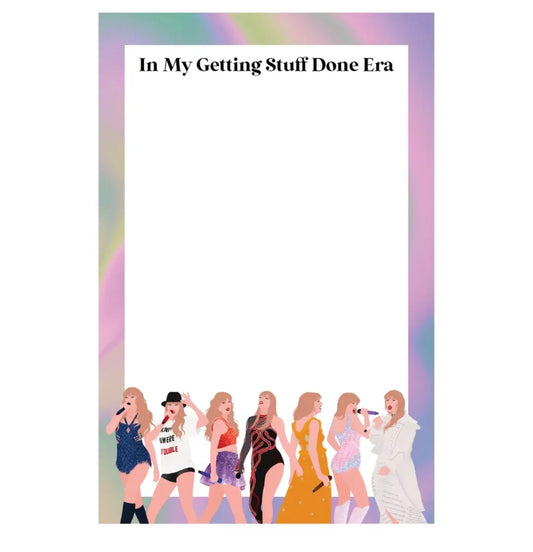 In My Getting Stuff Done Era Notepad