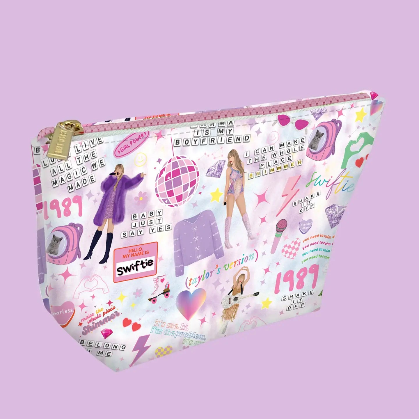 Taylor Swift Mosaic Magic - Cosmetic Pouch Bag
