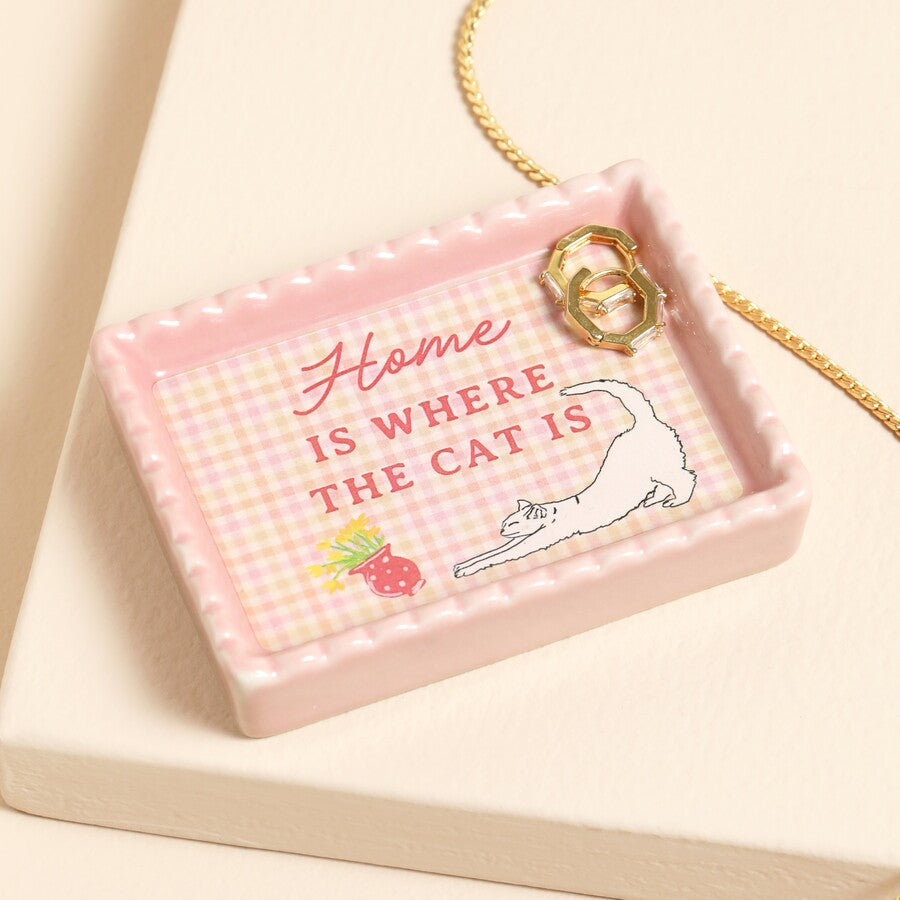 Mini Cat Trinket Dish