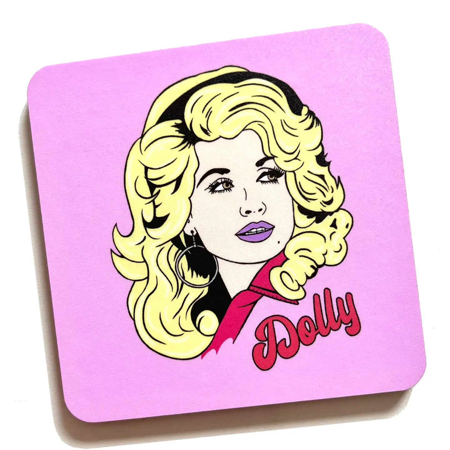 Dolly Cork Backed Coaster