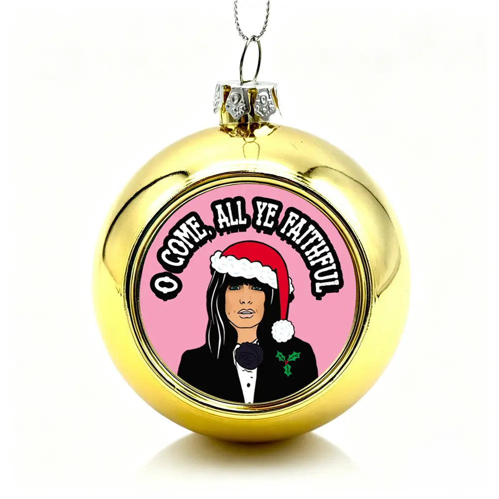 O Come All Ye Faithful Traitors Christmas Bauble