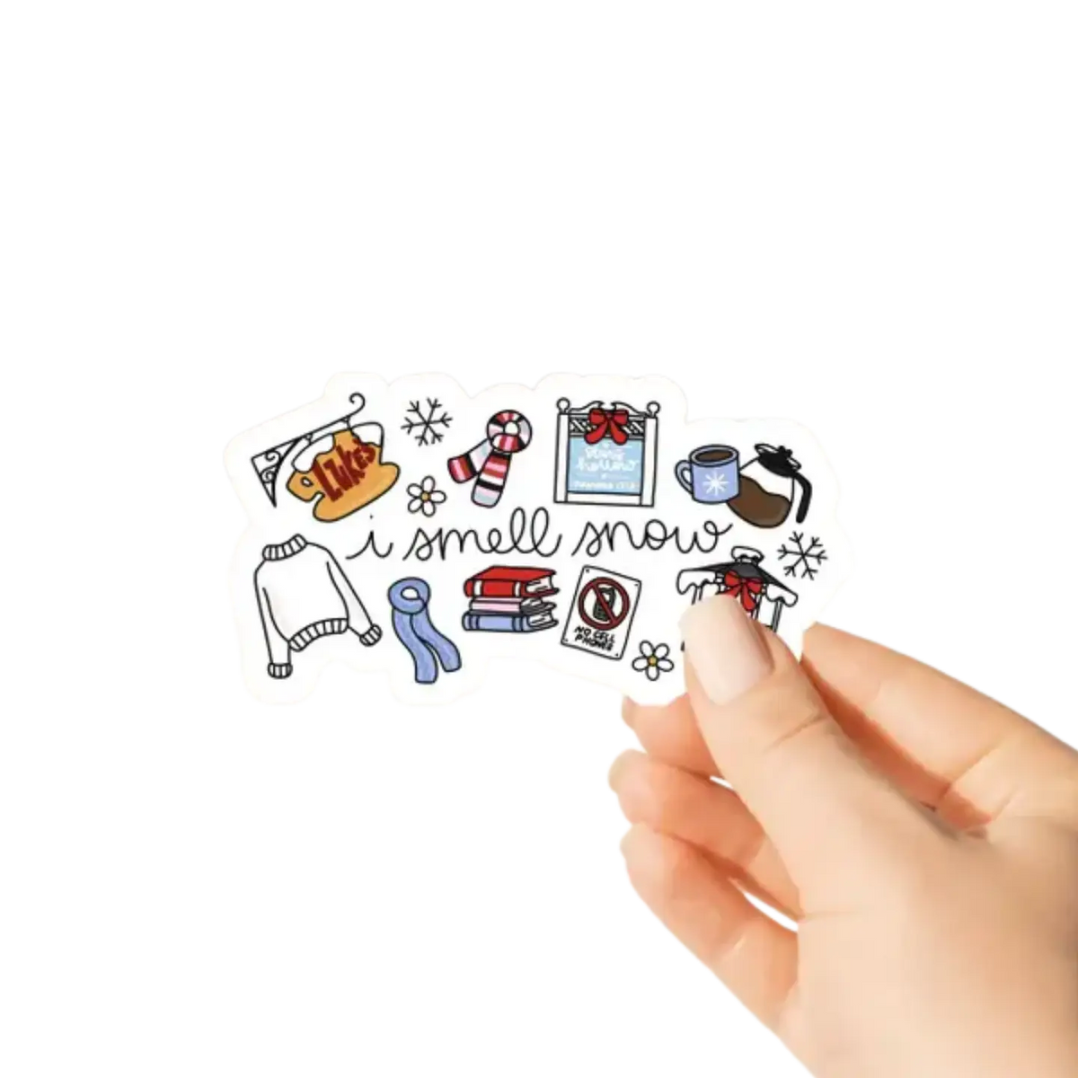 I Smell Snow Sticker - Gilmore Girls Inspired