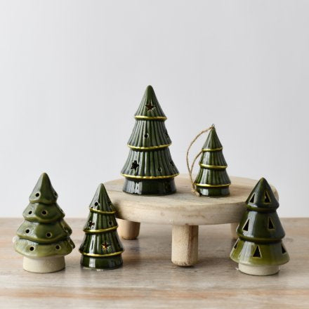 GREEN CHRISTMAS TREE LIGHT UP