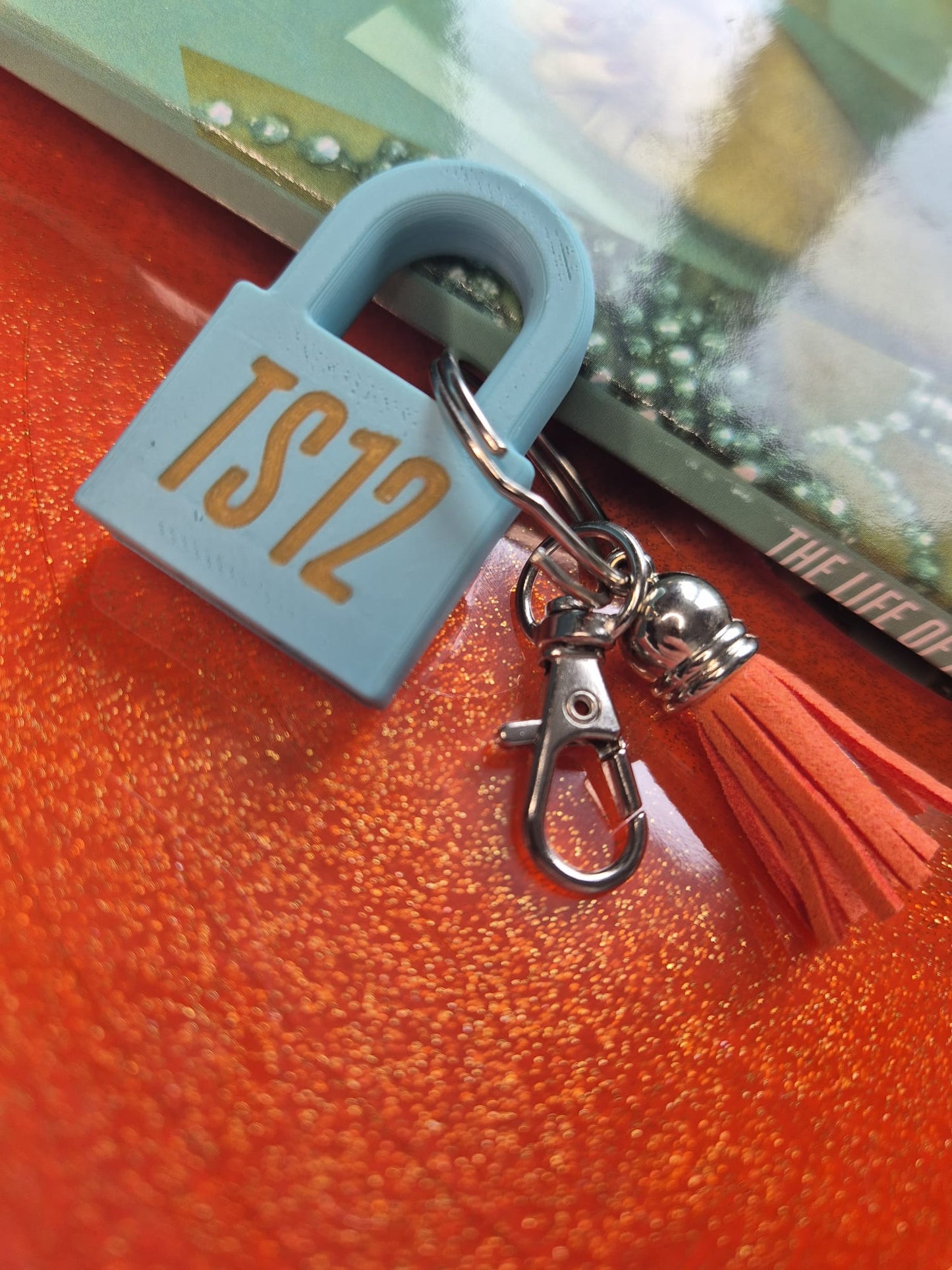 Showgirl Padlock Keyring ❤️🔥