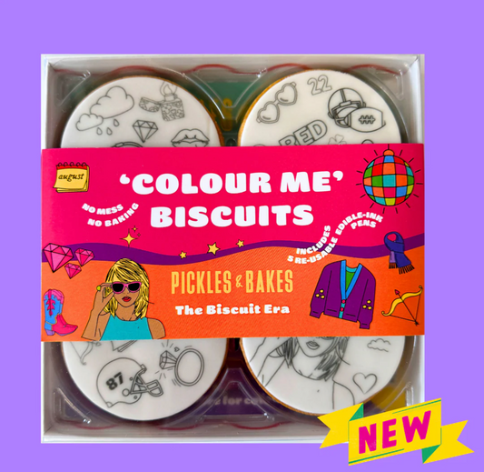 Limited Edition 'Biscuit Era' Colouring Biscuits