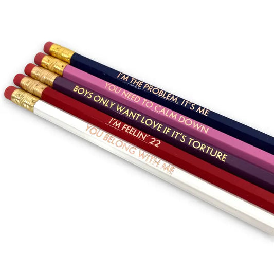 TS Inspired Pencil Set x 5