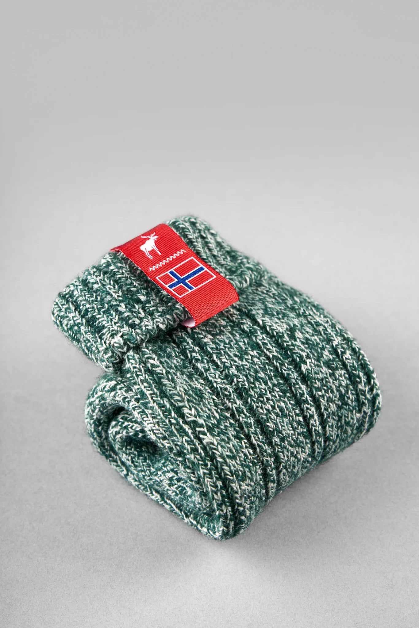 Norwegian Fjord Socks - Pine Green