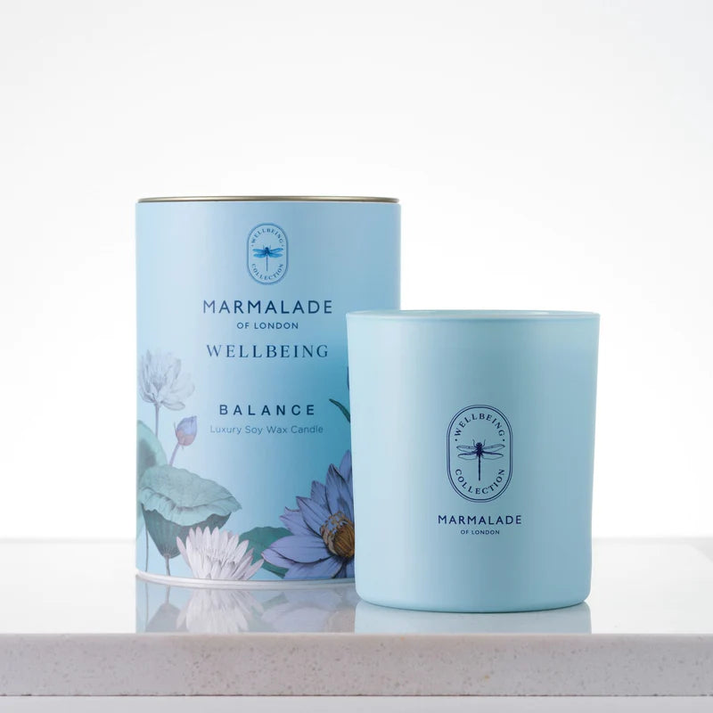 Wellbeing Range Glass Candle - 3 Choices