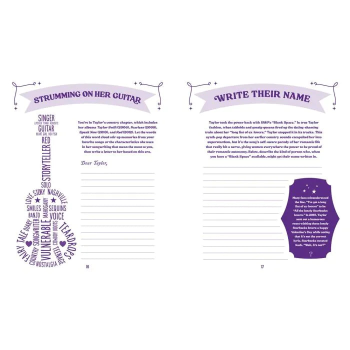 Taylor Swift Trivia Book