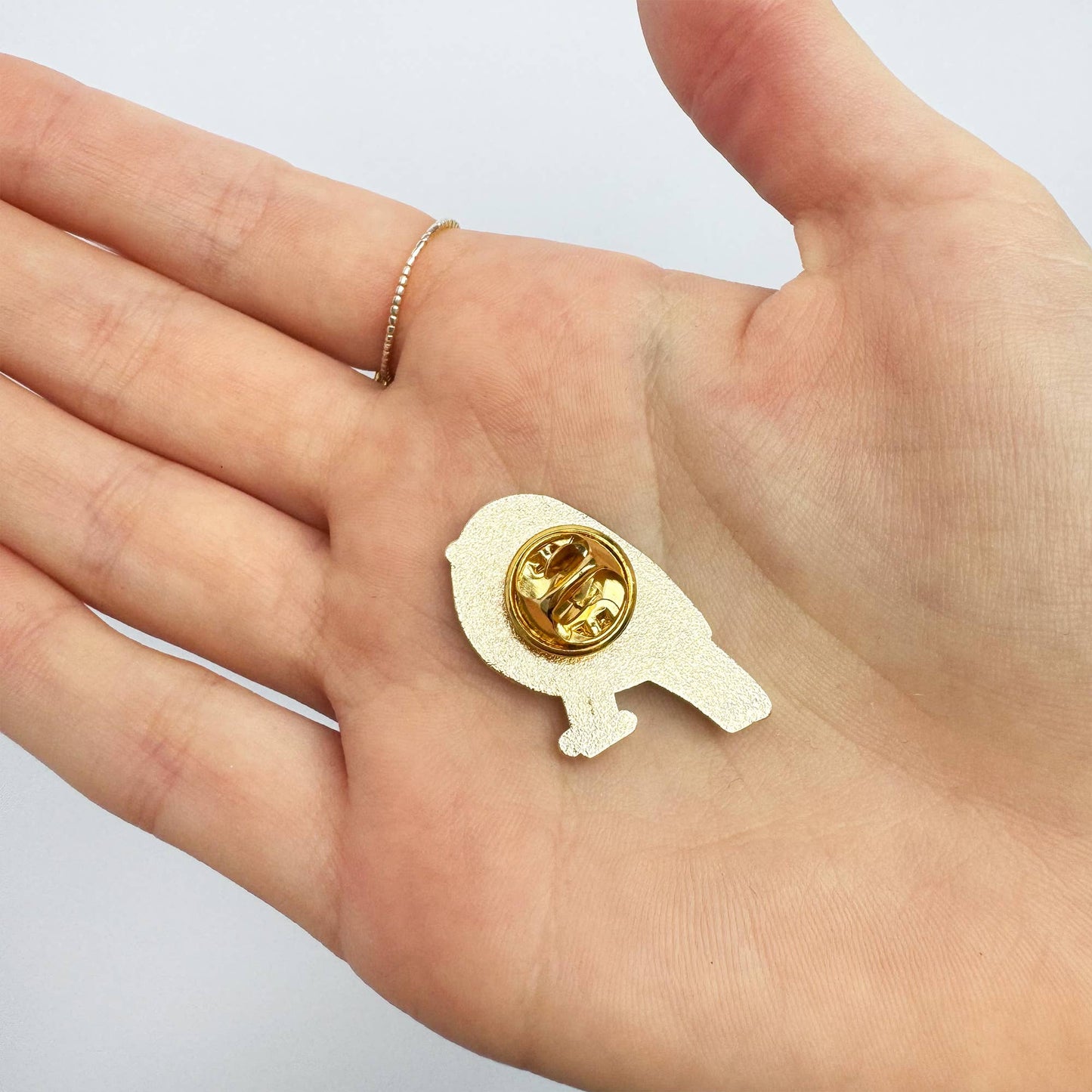 Beautiful Robin Enamel Pin Badge