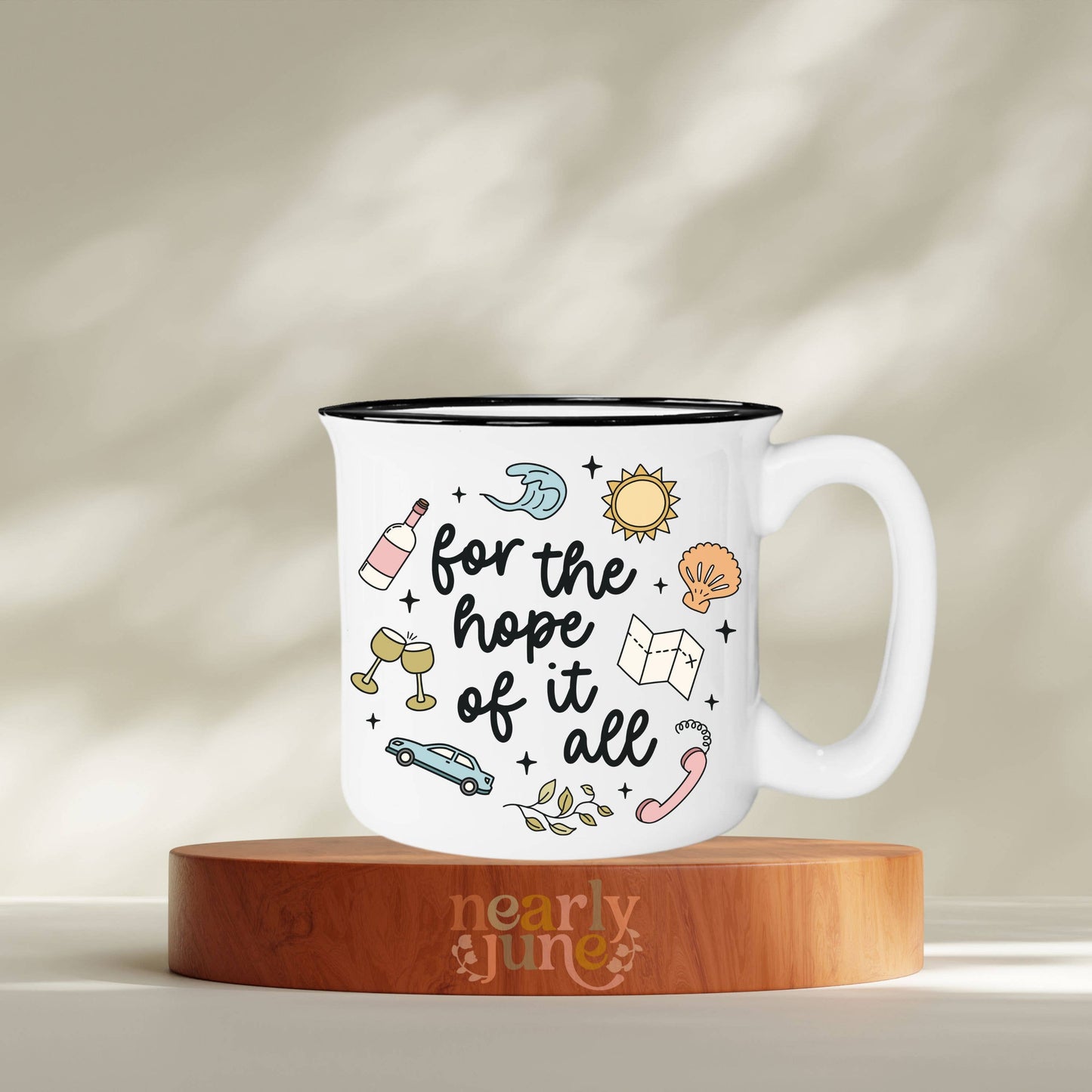 PREORDER - Taylor Inspired for the Hope of It All Ceramic Campfire Mug