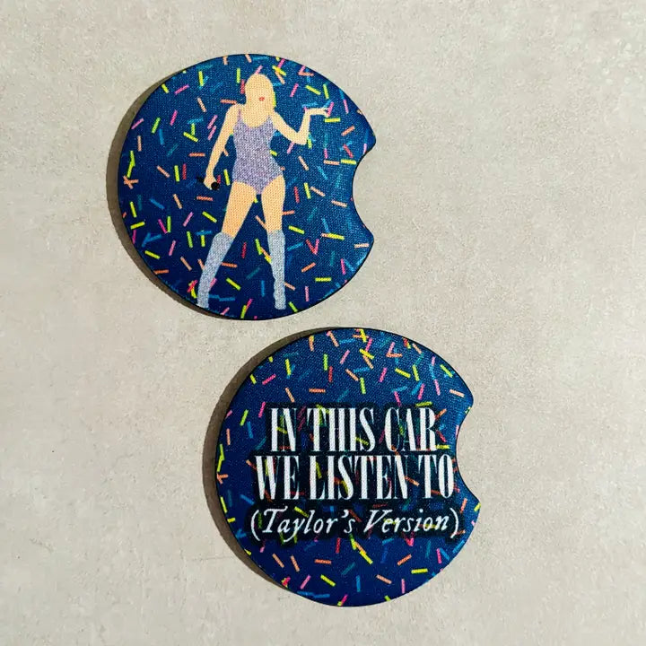 Taylor Swift - 2 Car Coasters