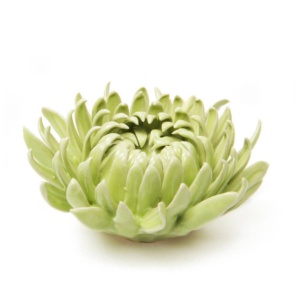 Ceramic Flower - Flower Green 12