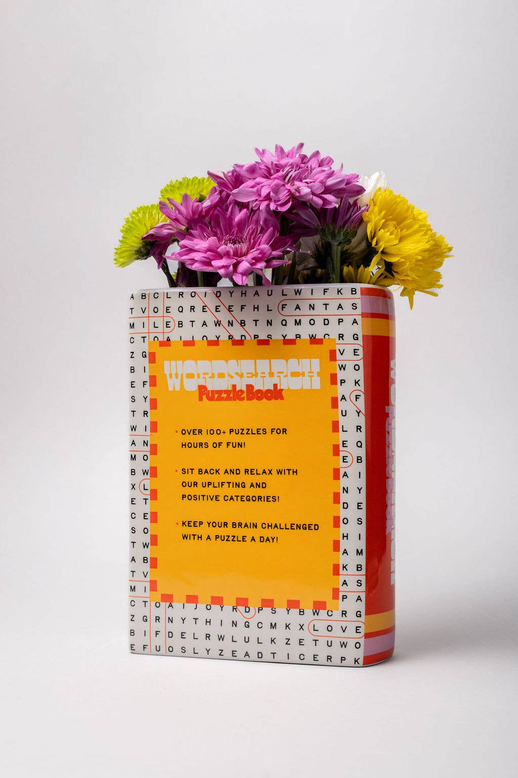 Book Vase - Word Search