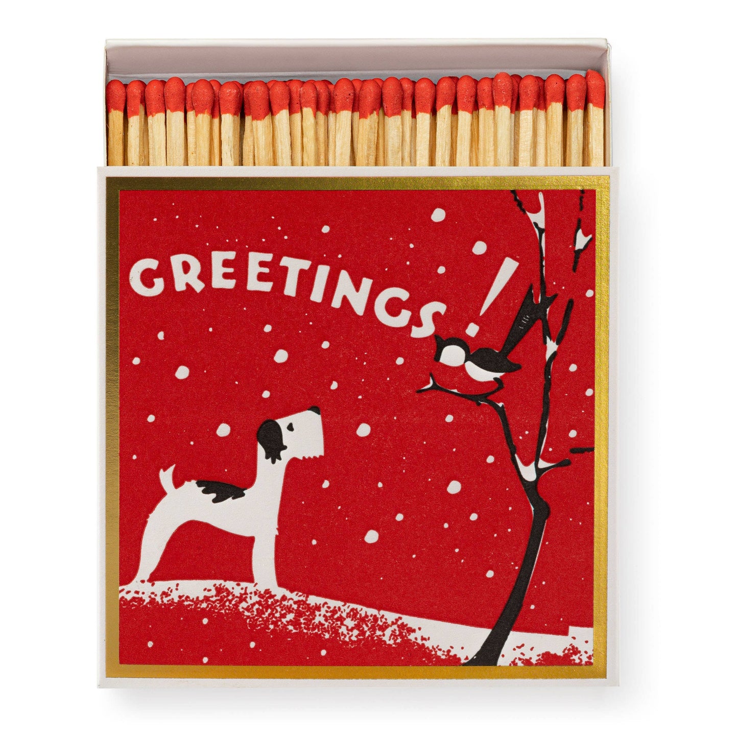 Archivest Gallery Winter Greetings! - Square - Christmas Safety Matches🎄