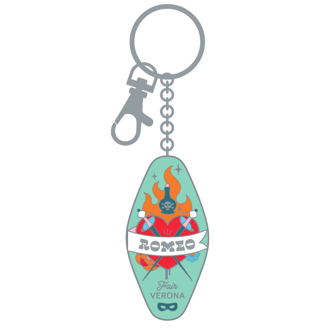 Romeo + Juliet Motel Key Ring Set