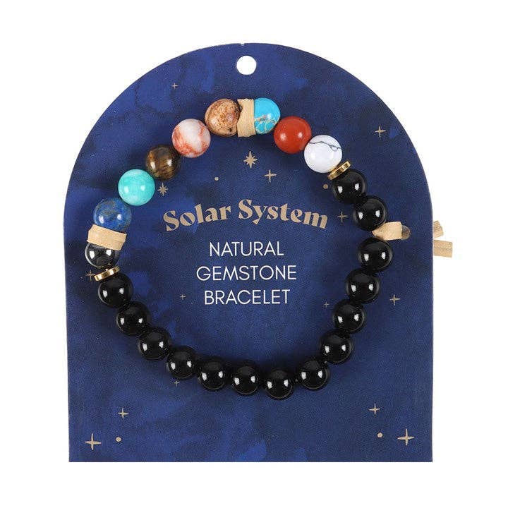 Solar System Gemstone Bracelet